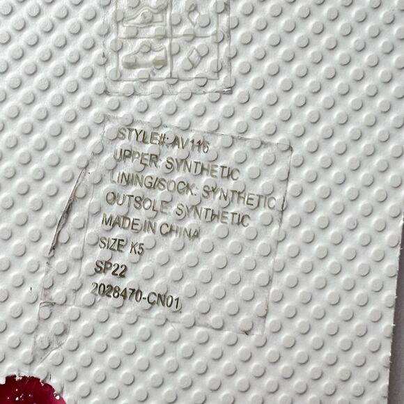 Crewcuts Girl's Multi-color Flip Flops Sz K5 - Picture 5 of 10